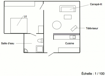 Plan du Petit Gîte